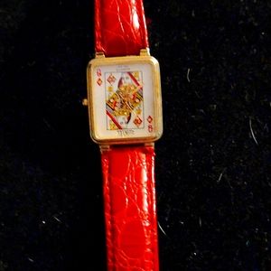 Queen of diamonds watch